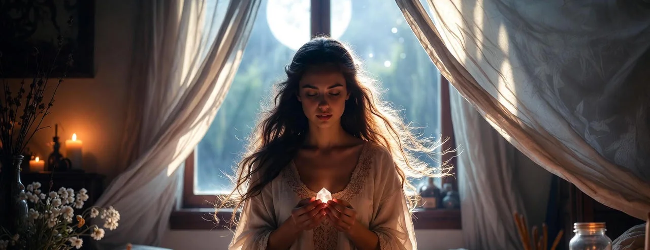 Hechizo de amor durante la luna llena