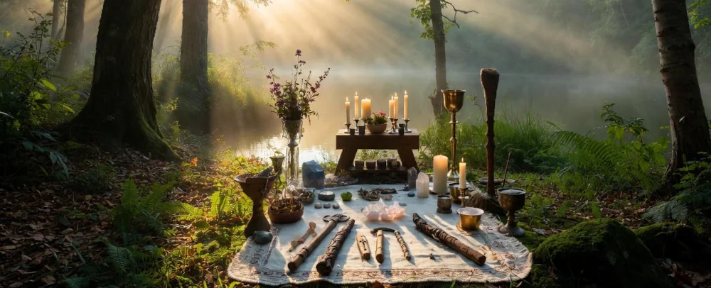 magia blanca altar