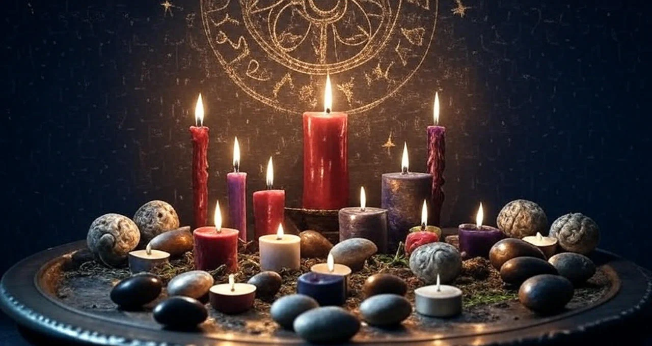 Magia de las velas: guía de colores para rituales